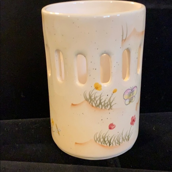 Home Interiors Tea Light Candle Holder- Nature - Picture 3 of 7